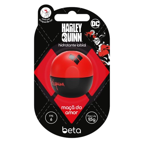 Beta Hidratante Labial com Cor - Arlequina Maçã Do Amor Vermelho 9,5g