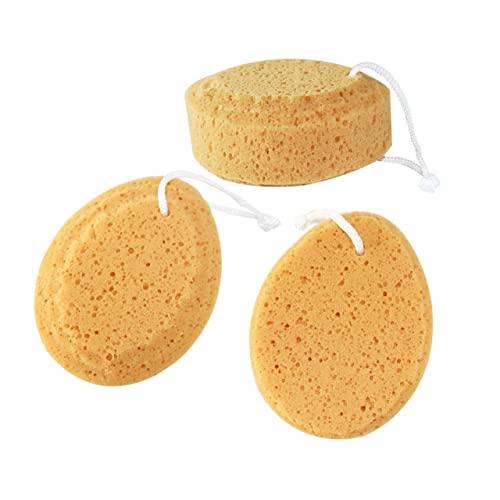 minkissy 10 Piezas esponja de panal - Esponja natural para baño - Esponja exfoliante corporal esponjas jabón lavar esponja baño esponja de baño esponja de ducha de baño