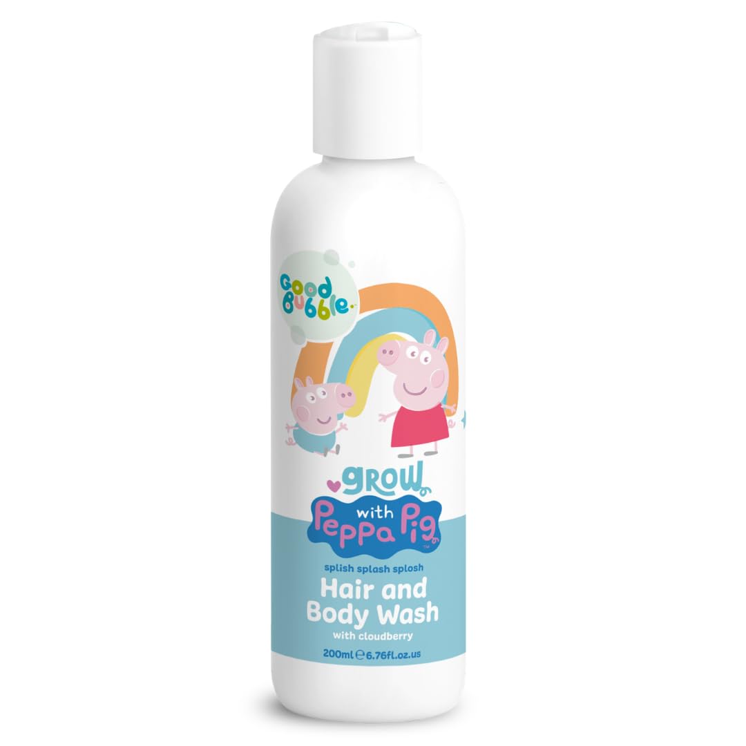 Good Bubble Peppa Pig Hair & Body Wash Cloudberry 200Ml Lloyds Pharmacy