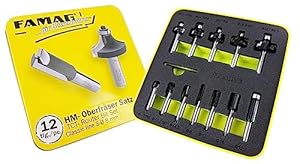FAMAG Classic Line HM Fräsersatz 12-teilig