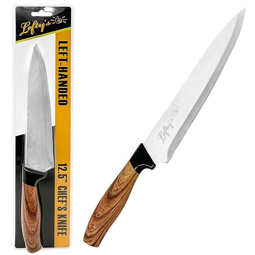 Lefty’s Left Handed Chef Knife - Stainless Steel Durable Blade - Extra Sharp - Great for Cutting, General Purpose, Kitchen items - Gifts for Left-Handed People, Lefty, Adults, Man, and Women