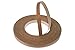 Produktbild 22 mm Echte Walnuss Vorgeklebtes Furnier-Randband - 50m Rolle für die Industrie Gehobene Qualität - Eisen-On Holz für Einfache DIY-Anwendung