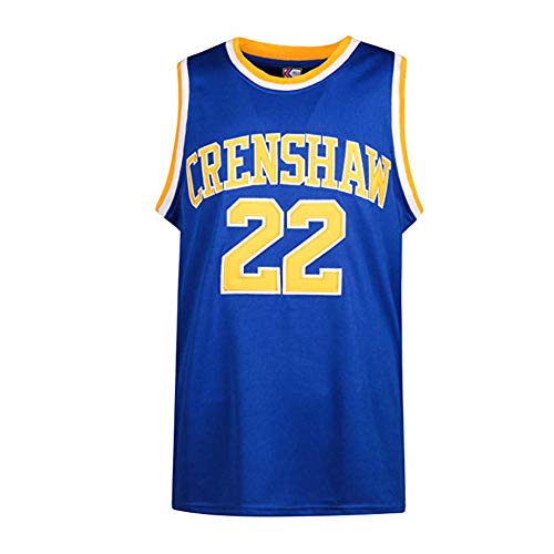 Quincy McCall 22# Crenshaw High School Love and Basketball Jersey