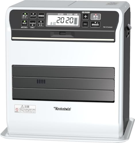 ダイニチ (Dainichi) 石油ファンヒーター FW-3724SGX-W 灯油 適用床面積(木造)10畳 適用床面積(コンクリート)13畳