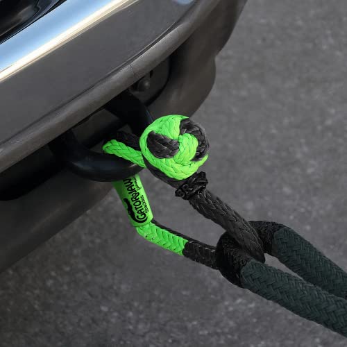 Bubba Rope Gator-JAW NEXGEN PRO Schäkel, synthetisch, Rot/Schwarz