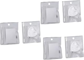 Abaodam 6 Conjuntos De Paleta De Anel De Esmalte Profissional Paleta De Unhas Mini Esmalte Paleta De Arte De Unha Paleta De Manicure Base De Maquiagem Profissional Para Cômoda Suprimentos