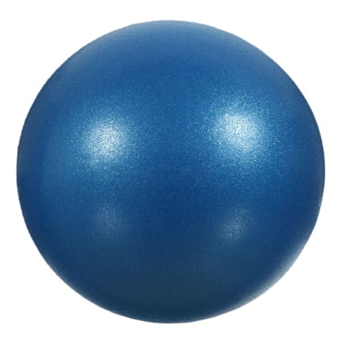 Palla per esercizi di yoga, anti-scoppio, stabilità, mini palla da pilates con cannuccia gonfiabile per un facile gonfiaggio, ideale per yoga, pilates, fisioterapia, allenamenti di base (C)