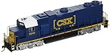 Bachmann Industries EMD GP38 2 DCC CSX #2640 Sound Value Equipped Locomotive (HO Scale)