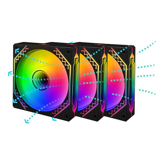 Ventiladores ARGB de 120 mm PANO-MOUNTS para armar un setup gaming con refrigeración líquida
