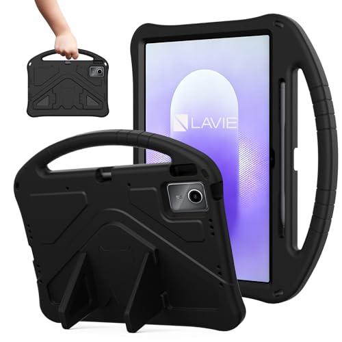Aokil �Ή�For LAVIE Tab 12QHD2 (PC-T1275LAS) �P�[�X 12.1�C���` LAVIE Tab T12N T1275/LAS�p �P�[�X �q���� �L�b�Y�J�o�[ EVA�� �ϏՌ� �y���ď�v ������t�� �X�^���h�֗� �y���z��