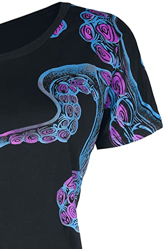 T-Shirt Di Full Volume By Emp - T-Shirt With Kraken - S A Xxl - Donna - Multicolore - 4