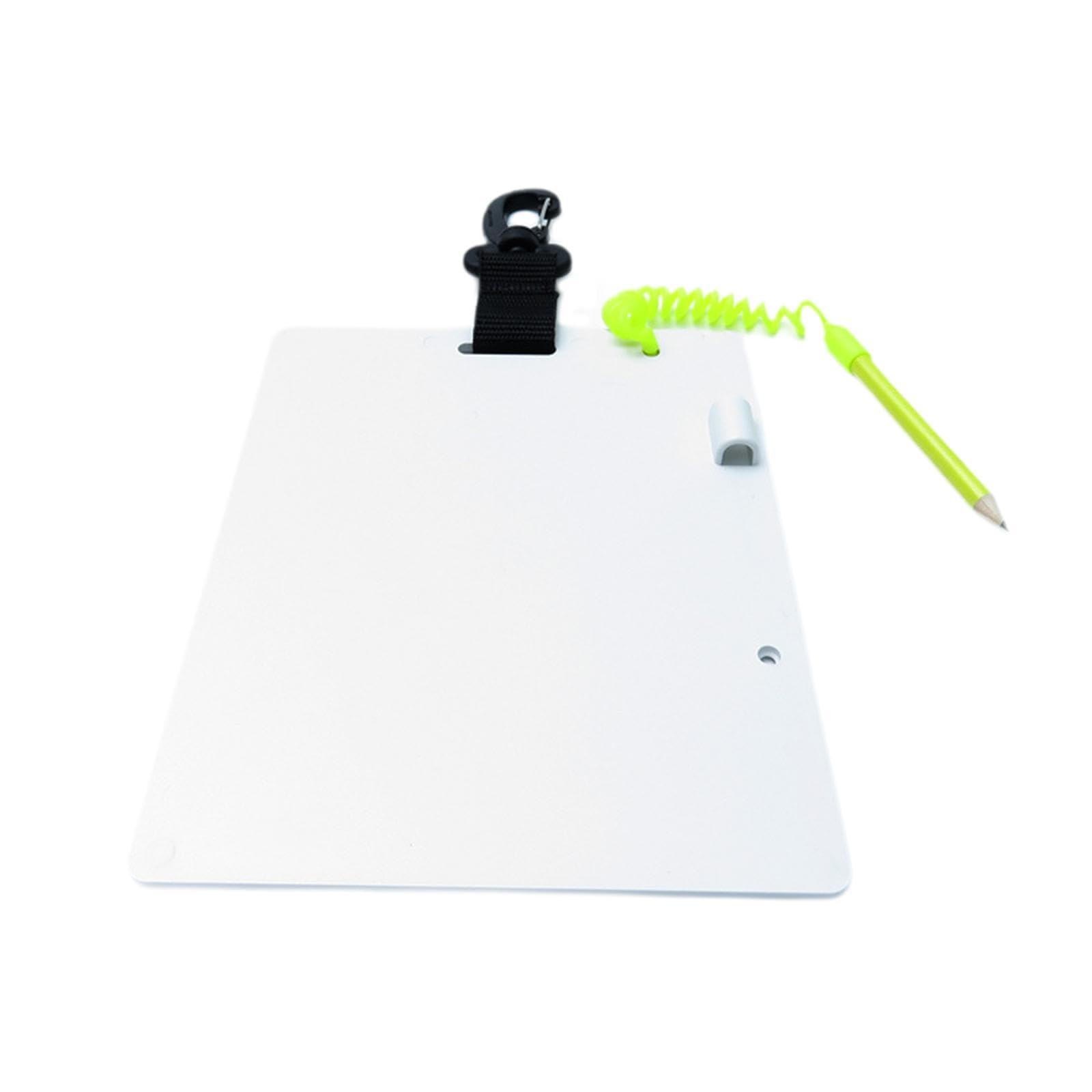 Unterwasser Schreibtafel mit Bleistift, Tauchzubehör, Tauchschreibtafel