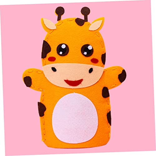 TOYANDONA 8 Pçs Crianças Fantoche De Mão DIY Fantoches De Mão Para Crianças Fantoches De Animais Kit