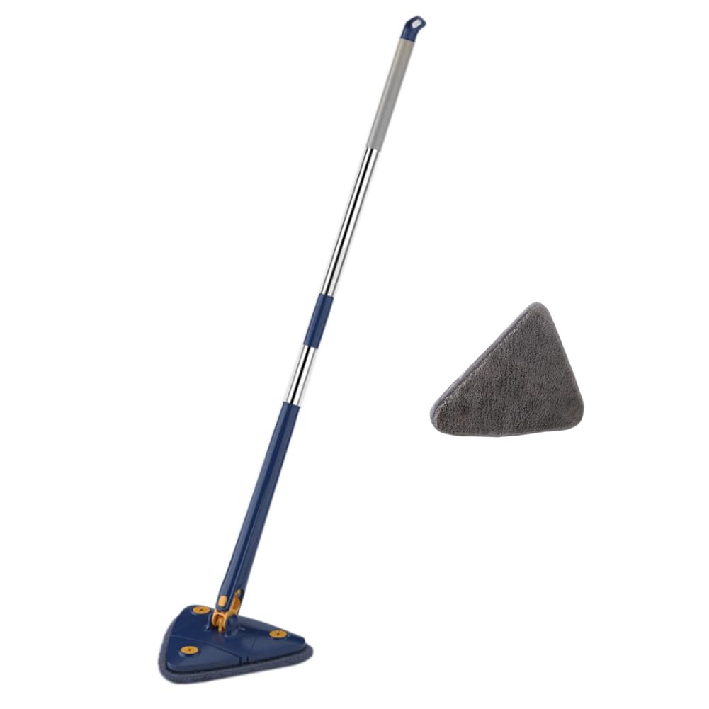 CTRLZS Telescopic Cleaning Mop Rotatable Microfiber Mop 360 Twist Squeeze Quick Dry Mops Home Cleaning Tools A