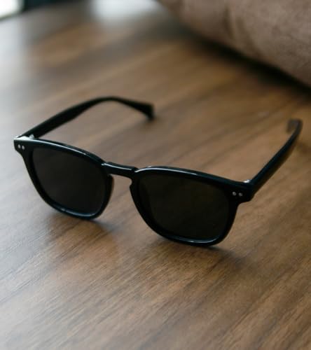 Retro Mens Sunglasses Polarized Classic Square Keyhole Metal Copper Needle Acetate Glasses3