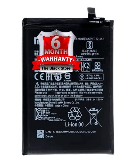 Image of Original BN59 Replacement Part Compatible for Redmi Note 10S (Redmi Note 10) M2103K19G, M2101K7BG Replacement Part with 6 Month Warranty 5000mAh