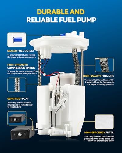 Image of PHILTOP Electric Fuel Pump Assembly FG1138 Fit for Ford Fusion