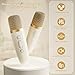 HWWR Karaoke Machine for Kids Adults, Portable Bluetooth Speaker Mini Karaoke Machine with Wireless Microphones & LED Lights for Home Parties,Easter Christmas Birthday Gifts for Girls Boys Age 3-12+