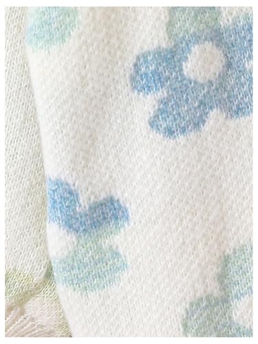 SOLY HUX Toddler Girl's Cute Floral Long Cardigan Open Front Long Sleeve Sweater Outerwear Fall Clothes3