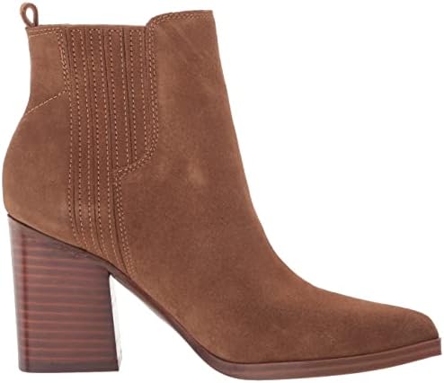 Marc Fisher Women's Matter Ankle Boot, Brown Suede, 11 | Image 5