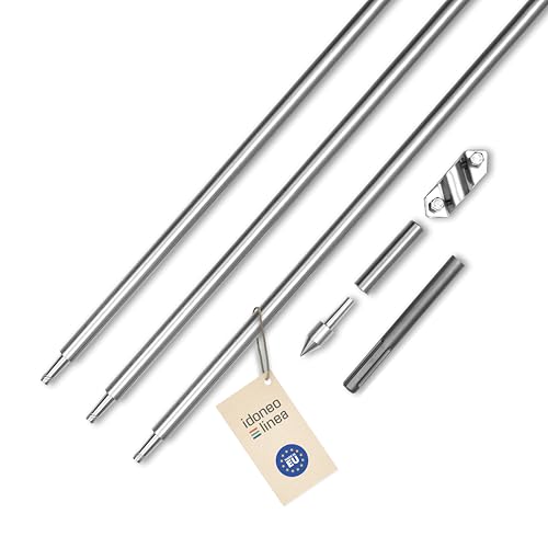 Produktbild von ⛏️ Haus-Held Tiefenerder SET – 16 Mm Staberder, Feuerverzinkt, 1,5 M, Für Erdungsanlagen, Made In Germany