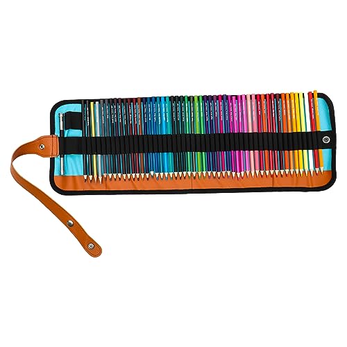 Crayons en bois pour débutants kit de 50 pièces pour s'initier au dessin
