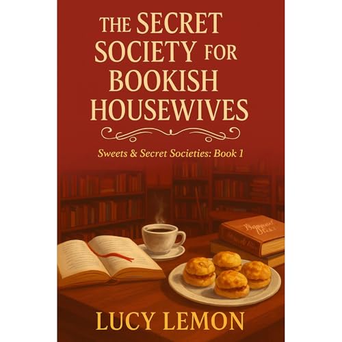 The Secret Society for Bookish Housewives Audiolibro Por Lucy Lemon arte de portada