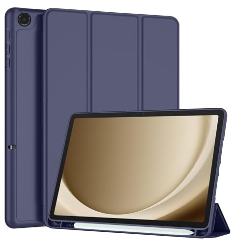 Image of TGK Case for Samsung Galaxy Tab A11+ Plus 11 Inch 2025 Cover /Galaxy Tab A9 Plus 2023 Trifold Smart Stand Flip Cover (Blue)