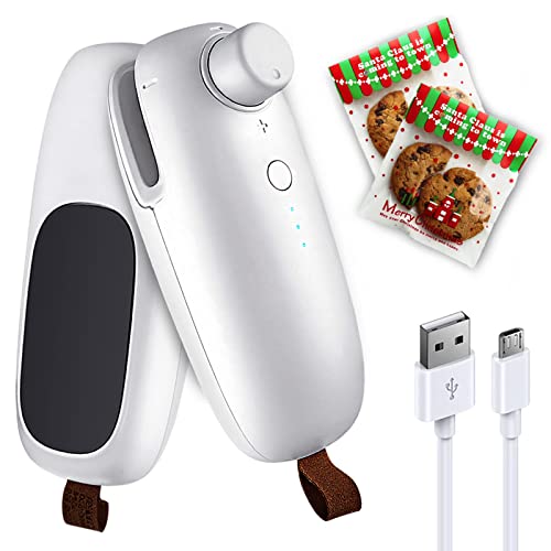 Folienschweißgerät, Wiederaufladbar Folienschweißgerät Tragbarer Vakuumiergerät Küchen Gadgets Mini Vakuumierer…
