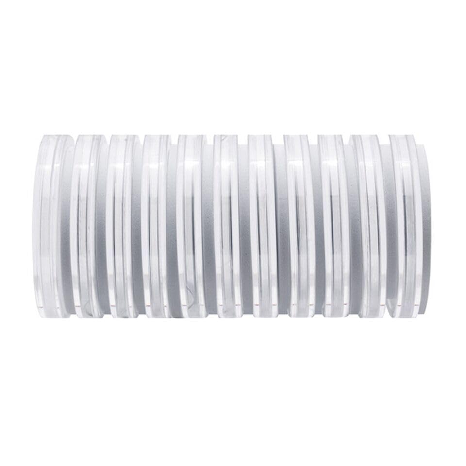 Caja para monedas 20 piezas 46mm plástico miniatura 5