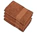 Produktbild PandaHome Handtuch Set aus Baumwolle - 4 Badetücher - 100% Baumwolle Towel, Schnelltrocknend Weich Saugstark 500 g/m² (Terrakotta)