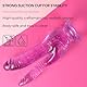 Doppeldildo Set für Frauen 12.5cm&11.5cm Länge ⌀3.3cm&2.3cm Anal Dildo und Doppel Penetration Dildos TPE Material Doppeldildos Dick Sextoysets für paare sex FOPS D26-6