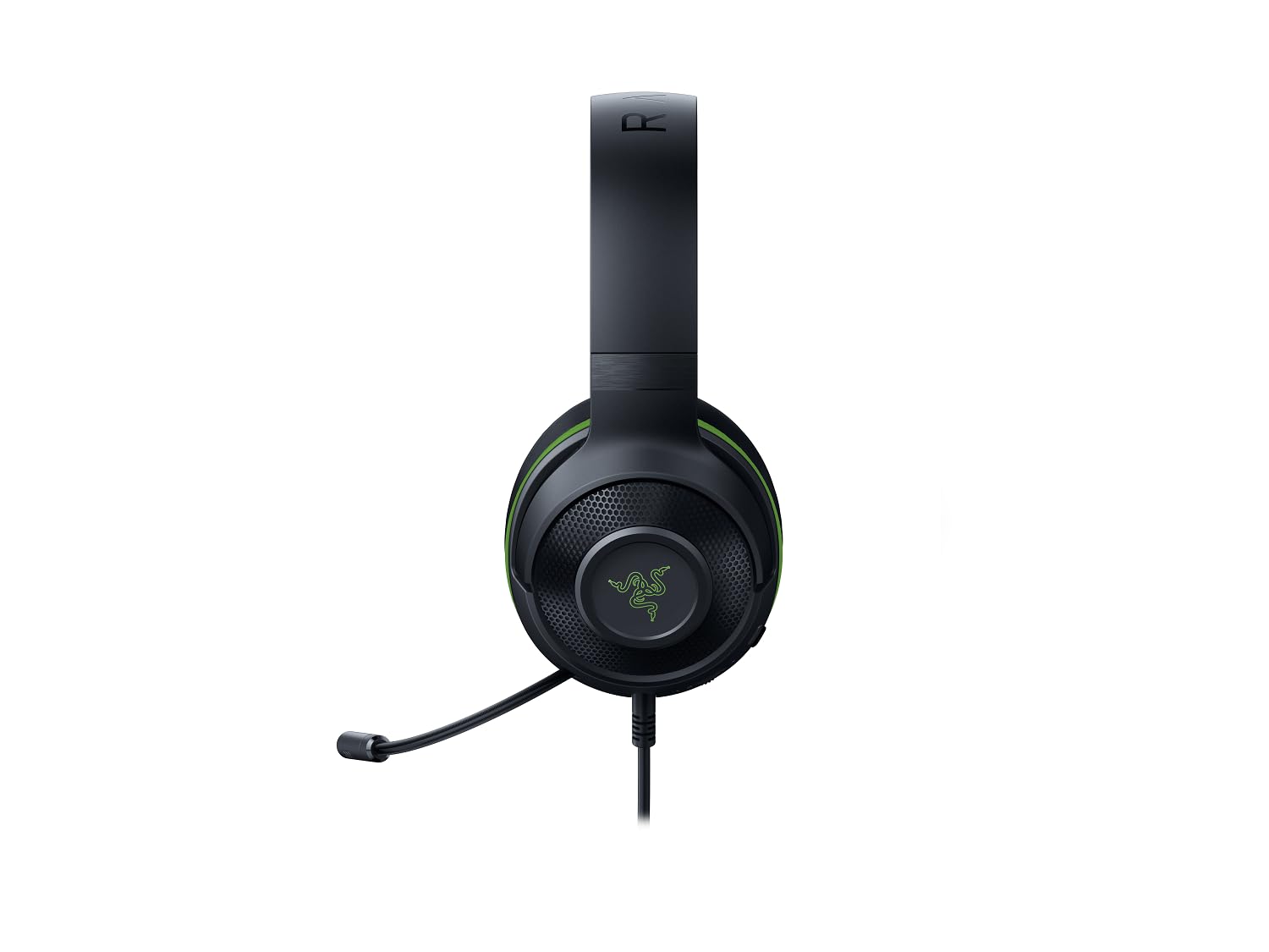 Razer Kraken X for Console - Wired Console Gaming Headset (Bendable Cardiod Microphone, Custom-Tuned 40 mm Drivers, 3.5 mm Connection, Oval Ear Cushions, Adjustable Headband) Xbox Green