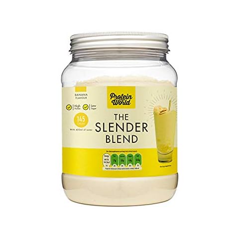 Protein World - The Slender Blend Weight Loss Meal Replacement Shake - 600g Banana, SLEN-BANA-600 Cover