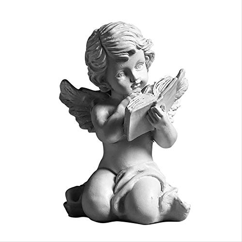 Figurine ange décoration intérieur au fini minutieux en résine premium
