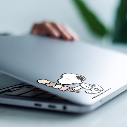 Adhesivo de Snoopy para botellas de agua y vasos vinilo resistente que alegra tu rutina 7