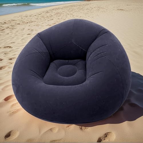 Sofá inflable portátil plegable para juegos y camping familiar 3