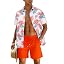White Print & Orange