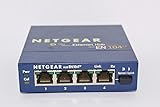 Netgear EN104TP 4-Port 10 Mbps Ethernet Hub RJ-45 with Uplink Button