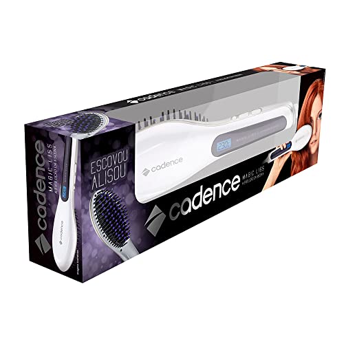 Escova Alisadora Cadence Magic Liss, Branco,... glide