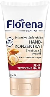 Florena Koncentrat do Rąk z Masłem Shea i Olejkiem Arganowym, Wegański, 50 ml
