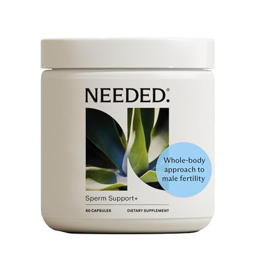 Needed. Sperm Support Supplement