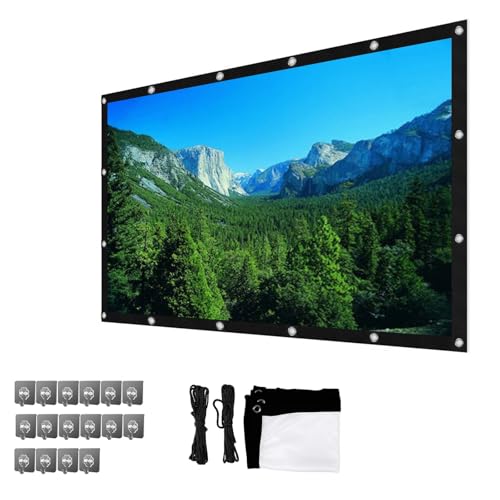 Pantalla de proyector portátil 200 pulgadas 4:3 plegable