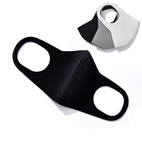 Very Slim | Value Pack | 3Pcs Black-White-Grey Face Masks Fashion and Protect