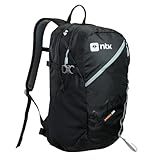 NTK, Mochila Andes 28L em Ripstop com Ajuste Peitoral e Barriga, Costado Acolchoado, Preto