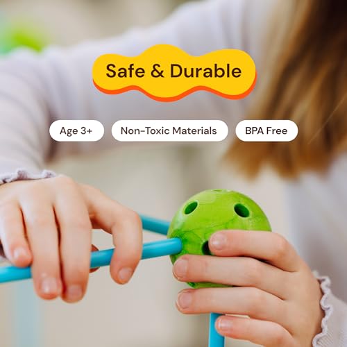 Playvibe PV1007B 130 Pcs Kids Fort Building Kit thumb #2