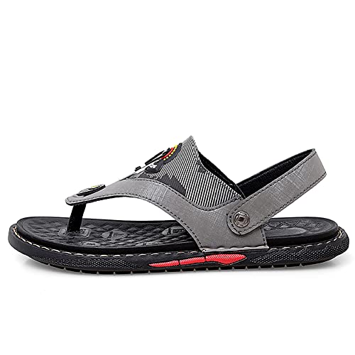 Men's Beach Sandals Handmade Sandals Fishing Outdoor Adjustable Casual Walking Shoes2