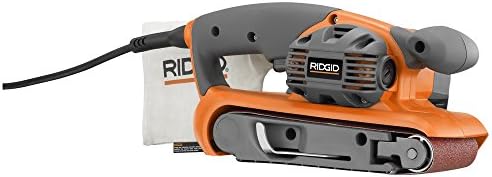 RIDGID ZRR2740 6.5 Amp 3-in X 18-in Heavy Duty Variable Speed Belt Sander (Renewed)