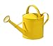 Dehner Gießkanne nostalgisch, 5 l, ca. 41 x 26 x 19 cm, Zink, gelb