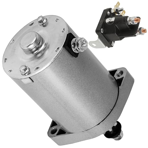 Caltric Starter and Solenoid Compatible con John Deere X300 X360 MIU10981 MIA11984 MIA11949 miniatura 6